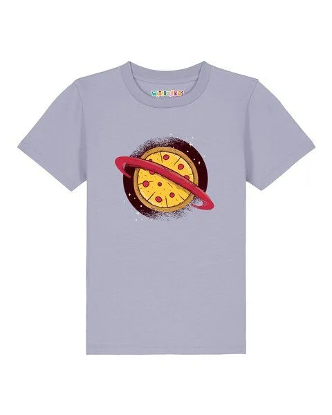 watabout.kids watabout.kids T-Shirt Kinder Pizza Planet, Lavender, – Produktbild 1 von 2