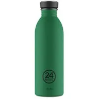 24bottles 24bottles 0,5l Edelstahl Trinkflasche - verschiedene Farben, Emerald green, – Produktbild 1 von 1
