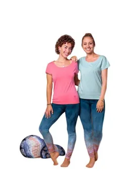 The Spirit of OM The Spirit of OM Yoga-Shirt in 2 Farben – Produktbild 1 von 1