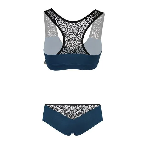 Frija Omina Frija Omina Set Bio-Hipster & Bustier Jondel, Indigo (blau), – Produktbild 1 von 3