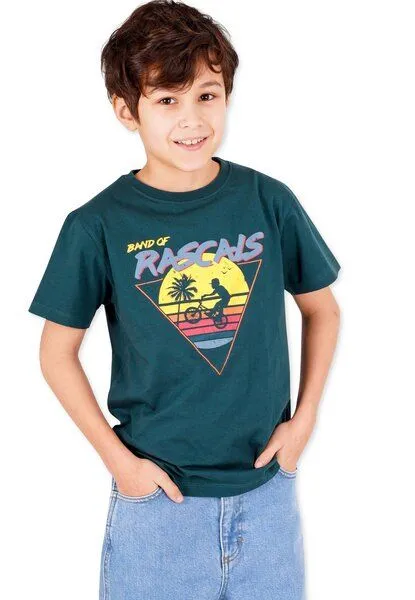 Band of Rascals Band of Rascals Sunset T-Shirt, Racing-green, – Produktbild 1 von 7