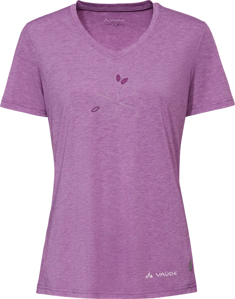 Vaude Vaude Skomer III Print Damen Funktionsshirt lila 44 - Damenshirts, -blusen & -pullover, Lila, – Produktbild 2 von 2