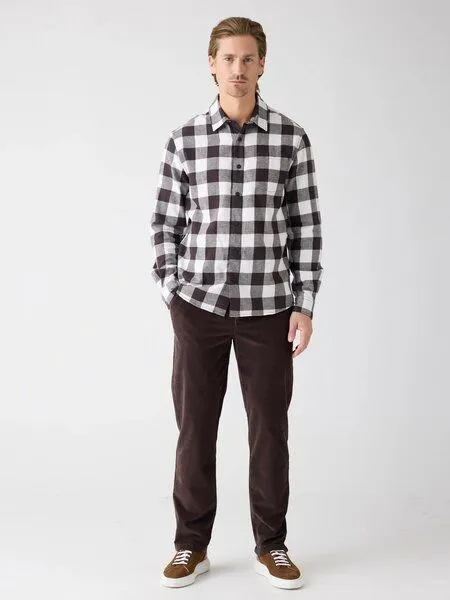 KnowledgeCotton Apparel KnowledgeCotton Apparel Chino CHUCK Cord, Chocolate torte (braun), – Produktbild 2 von 3