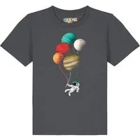watabout kids watabout.kids T-Shirt Kinder Balloon Spaceman, Anthracite, – Produktbild 1 von 1