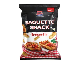 XOX XOX Knabberei, XOX Baguette köstlicher und knuspriger Brotsnack Bruscetta aus 150g – Produktbild 1 von 1
