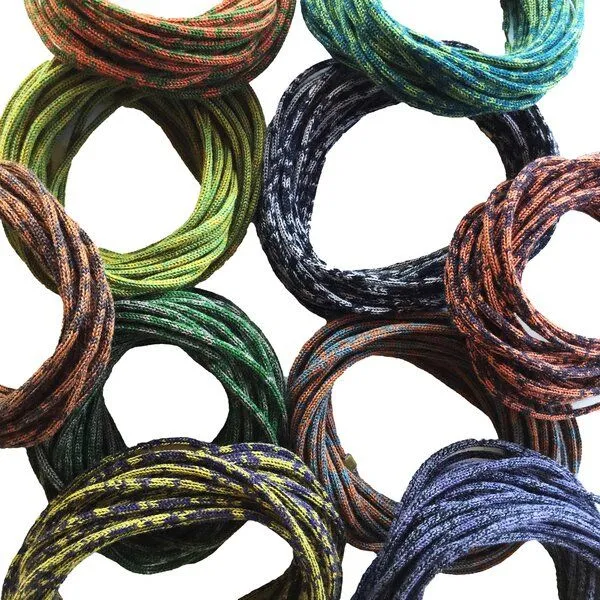 austriandesign.at austriandesign.at StrickKette "SloWool", Gelbgrün/honig, – Produktbild 2 von 4
