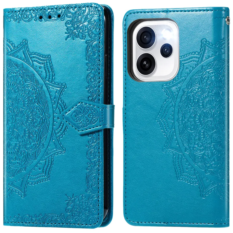 imoshion imoshion Mandala Klapphülle für das Oppo Reno15 F (5G), Türkis, – Produktbild 1 von 1