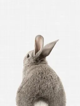 Photocircle Photocircle Poster / Leinwandbild - Rabbit Tail – Produktbild 1 von 1