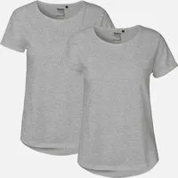 Neutral Doppelpack Neutral® Ladies Roll Up Sleeve T-Shirt, Grau, – Produktbild 1 von 1