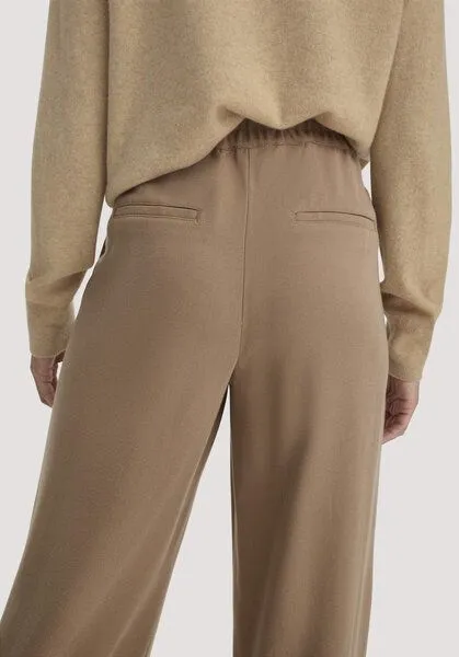 hessnatur hessnatur Gewebe Hose Wide Leg aus reinem TENCEL Lyocell, Camelbraun, – Produktbild 2 von 3