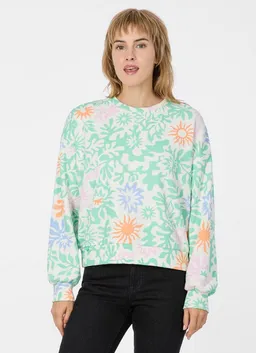ragwear ragwear Sweatshirt WUSS PRINT Elastische Baumwollmischung und softem Finish mit Allover-Print – Produktbild 1 von 1