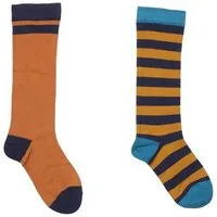Walkiddy Baby Socken braun gestreift Bio-Baumwolle – Walkiddy, GOTS-zertifiziert, lange Erstlingssocken aus 90% Bio-Baumwolle 8% Polyamid 2% Elasthan, weiche nachhaltige Babysocken für Alltag, Kinderwagen, Zuhause und erste Krabbelabenteuer – Produktbild 1 von 1