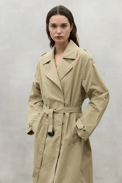 ECOALF ECOALF Damen Jacke "ERRIGAL" aus recyceltem Nylon, Sandy (beige), – Produktbild 2 von 4