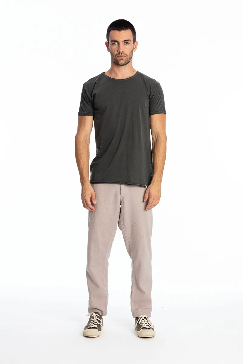 RAVENS VIEW IBIZA RAVENS VIEW IBIZA Herren vegan Hose Adonis Stone Grey, Beige, – Produktbild 2 von 2