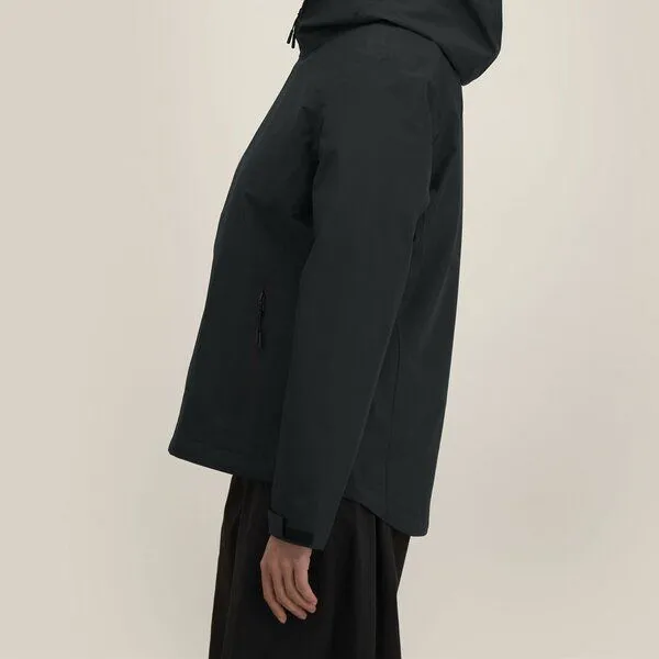 YTWOO YTWOO Wetterfeste Damen Funktionsjacke, Schwarz, – Produktbild 3 von 4