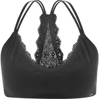 Living Crafts LIVING CRAFTS - Damen Bustier - Schwarz (95% Bio-Baumwolle; 5% Elasthan), Nachhaltige Mode, Bio Bekleidung, Schwarz, – Produktbild 3 von 7