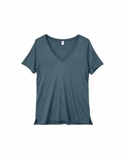 Mazine Mazine V-Ausschnitt T-Shirt aus Ecovero – Produktbild 1 von 1