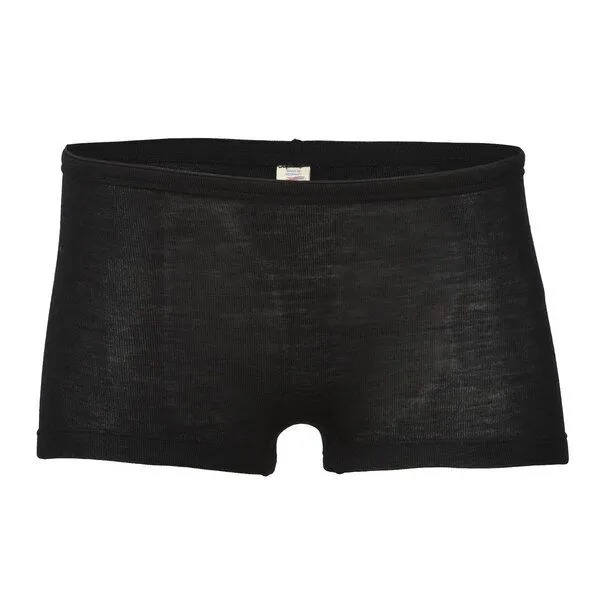 Engel natur Engel natur Damen Pants Bio-Schurwolle/Seide, Schwarz, – Produktbild 1 von 1