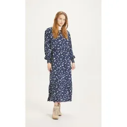 KnowledgeCotton Apparel KnowledgeCotton Apparel Maxikleid Fleur mit Blumenmuster aus Lenzing EcoVero – Produktbild 1 von 1