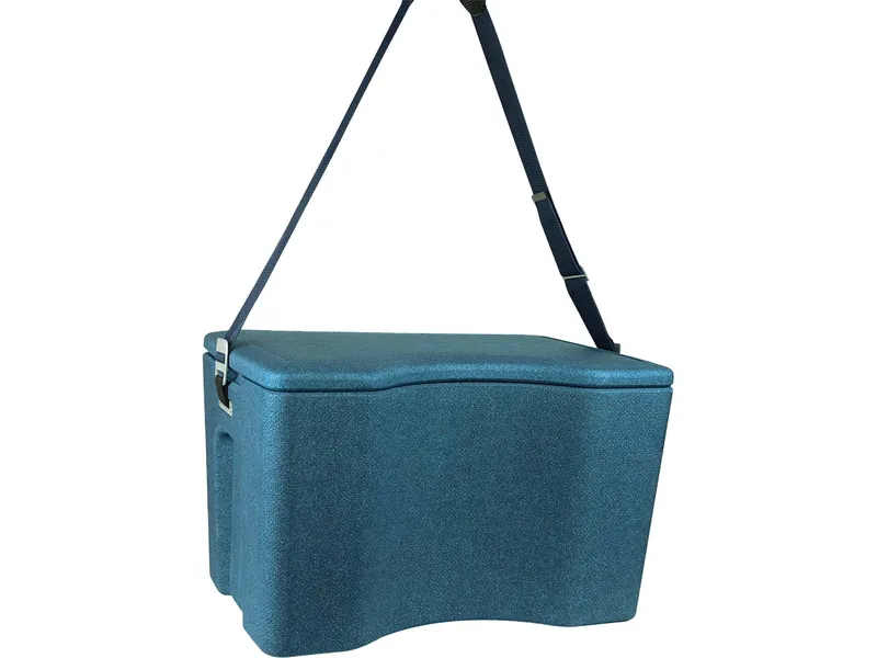 cagoon cagoon Performance Thermobox / Kühlbox "AEROSTUFFY L", isolierend, Blau, – Produktbild 1 von 2