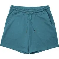 Living Crafts LIVING CRAFTS - Damen Sweat-Shorts - Petrol (98% Bio-Baumwolle; 2% Elasthan), Nachhaltige Mode, Bio Bekleidung, Petrol, – Produktbild 2 von 2