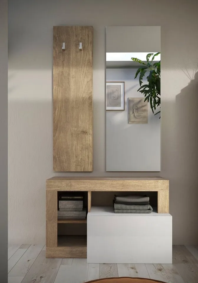 Home affaire Garderobenpaneel Hamburg, Braun, – Produktbild 5 von 5