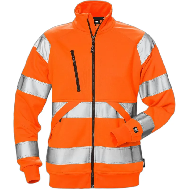 Fristads Sichtbare Arbeitsjacke Klasse 3 für Damen Fristads 7427 SHV, Orange, – Produktbild 2 von 2