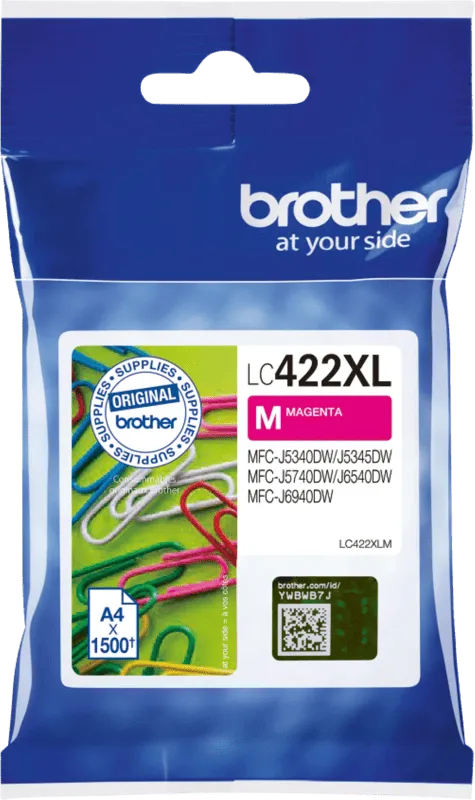 Brother Brother Tintenpatrone LC-422XLM magenta – Produktbild 2 von 6