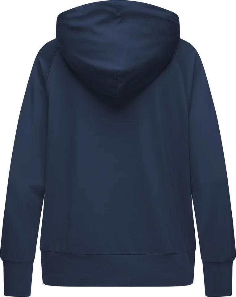 ragwear ragwear Kapuzensweatshirt Tonna Moderner Damen Hoodie in angesagtem Oversize-Schnitt, Blau, – Produktbild 1 von 3