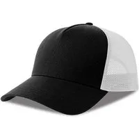 Atlantis Headwear Atlantis Headwear Damen / Herren Netz Cap mehrfarbig 30 Farben, Schwarz/weiss, – Produktbild 1 von 1
