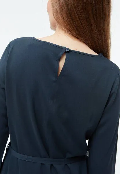 Givn Berlin Givn Berlin Kleid GBTHEKLA aus LENZING ECOVERO, Midnight blue, – Produktbild 3 von 4