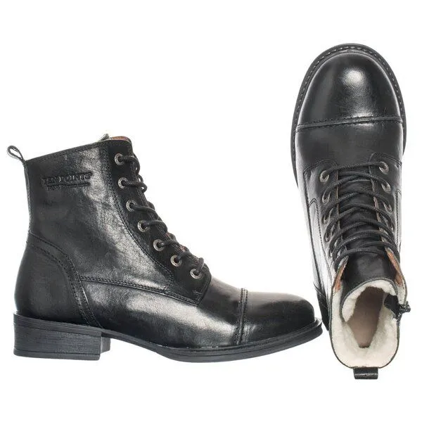 Ten Points Ten Points Warme Schnürstiefel Pandora, Black (schwarz), – Produktbild 2 von 4