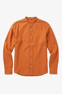 KnowledgeCotton Apparel KnowledgeCotton Apparel Herren vegan Flanellhemd Arch Regular Golden Oak – Produktbild 1 von 1