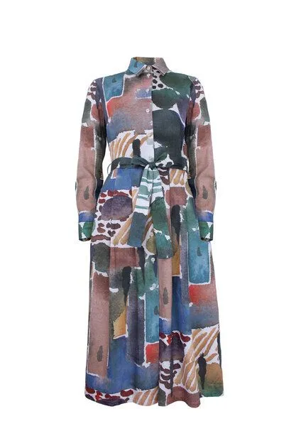 Sophia Schneider-Esleben Sophia Schneider-Esleben Dress Marie, San Gimignano - Damenkleid aus Bio-Baumwolle – Produktbild 2 von 2