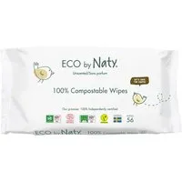 ECO by Naty ECO by Naty Feuchttücher sensitiv, 56 Stk. – Produktbild 1 von 1