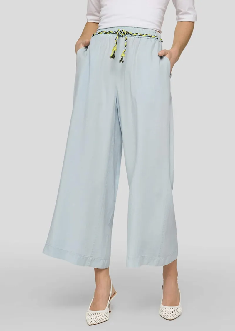 Rabe Rabe Weite Culotte aus leichtem Lyocell, Blau, – Produktbild 1 von 3