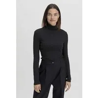 hessnatur hessnatur Soft Rib Rollkragen Shirt Fitted aus Bio-Baumwolle und TENCEL Modal – Produktbild 1 von 1