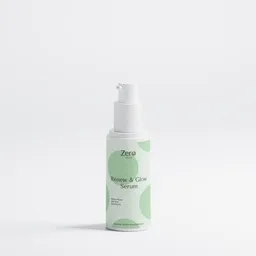 Zero Skin Zero Skin Renew & Glow Serum - 30 ml - sanfte Retinol-Alternative mit Bidens Pilosa, Anti-Aging & Glow, intensiv hydratisierend mit Bio-Aloe Vera, Hyaluron & Jojobaöl, antioxidativer Schutz mit Vitamin C & E – vegan & ECOCERT COSMOS Natural – Produktbild 1 von 1