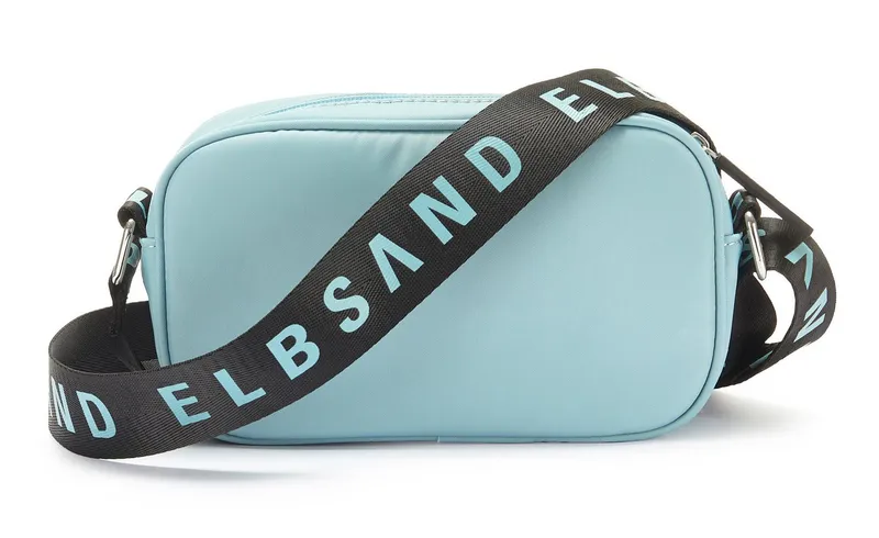 Elbsand Elbsand Umhängetasche Minibag, Crossbody Bag, Damentasche, Schultertasche, Handtasche Damen zum Umhängen aus weichem Material mit Steppung VEGAN, Blau, – Produktbild 1 von 5