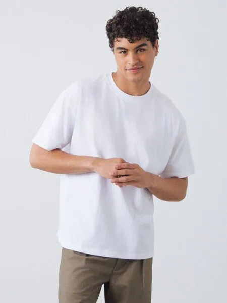 Honest Basics Honest Basics OG Shirt aus Bio- und recycelter Baumwolle, Weiß, – Produktbild 4 von 4
