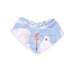 Walkiddy Walkiddy Polar Bear Family Blau – Öko-Aware Dreieckstuch für nachhaltige Mode – GOTS zertifiziert – Produktbild 1 von 1