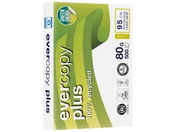 Clairefontaine 500 Blatt Multifunktionales Recycling-Kopierpapier "Evercopy Plus" 80 g/m², DIN A 4 – Produktbild 1 von 1