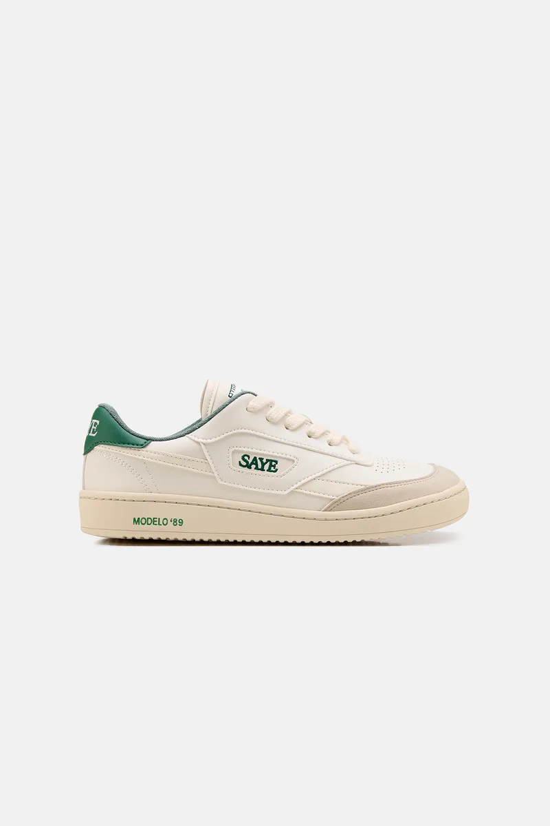 SAYE SAYE Herren vegan Sneaker M89, Grün, – Produktbild 1 von 2