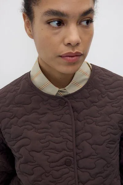 Rita Row Rita Row Kurze Steppjacke AMONA aus recyceltem Nylon, Brown, – Produktbild 2 von 4
