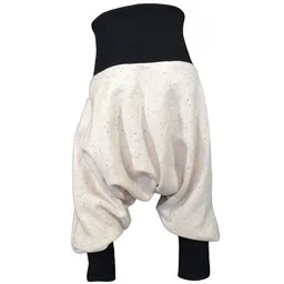 liebewicht liebewicht Yogahose Pumphose Bio Sweat weiß/bunt gesprenkelt – Produktbild 1 von 1