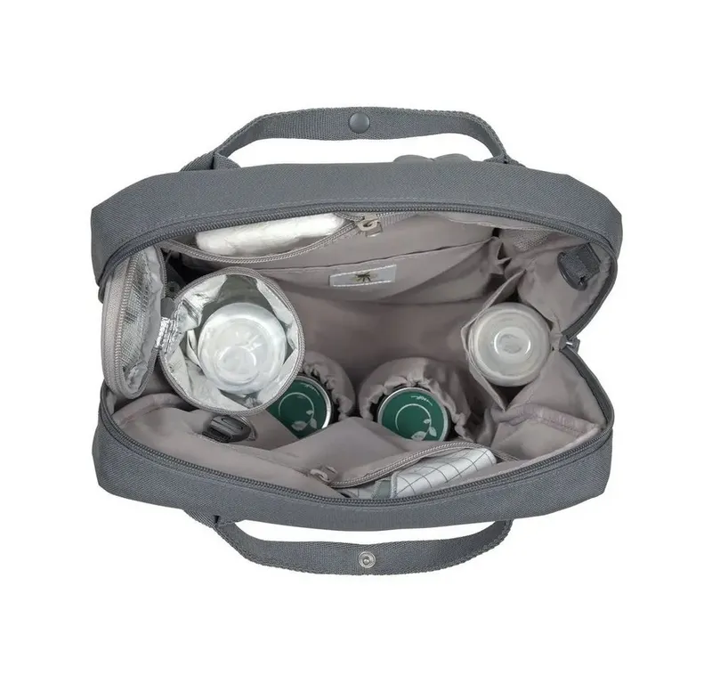 Lässig Lässig Green Label Wickelrucksack -Vividal Backpack, Anthrazit, – Produktbild 8 von 8