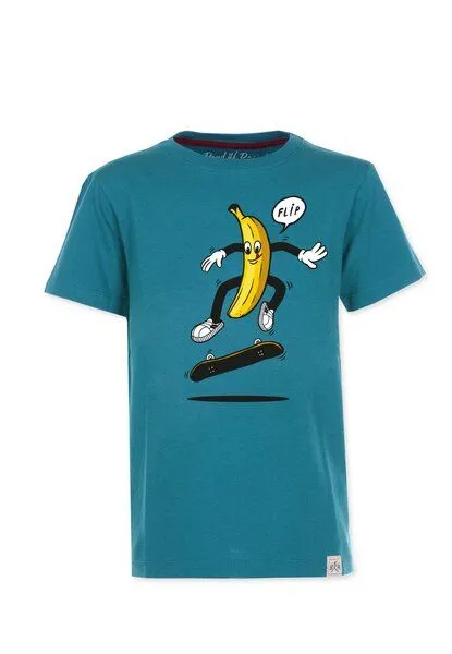 Band of Rascals Band of Rascals Banana Flip T-Shirt, Petrol, – Produktbild 2 von 4