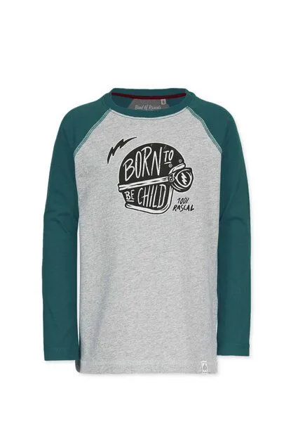 Band of Rascals Band of Rascals Helmet Raglan Longsleeve, Racing-green, – Produktbild 2 von 4