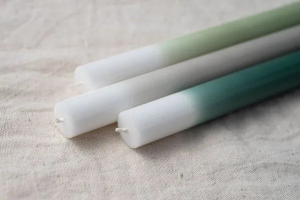 Originalhome Originalhome Farbverlaufskerzen für bewusste Geschenke S/3 - paraffinfrei & vegan, Meadow, – Produktbild 4 von 4