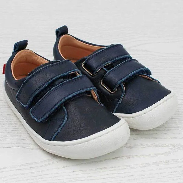 Pololo Pololo Barfuß-Sneaker aus pflanzlich gegerbtem Leder, unisex, Blau, – Produktbild 2 von 4